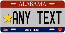 Personalize License Plate Tag