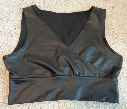 Metallic black stretch cami - metallic, black💗stretch