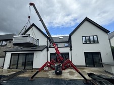 Hot Tub Transport Hiab Crane