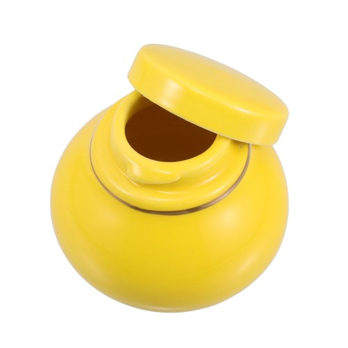 Small ceramic jar with - jar,