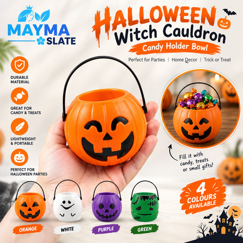 Large witch wizard - large, cauldron