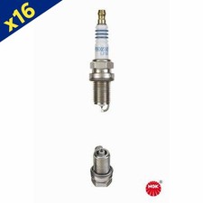 1496 Iridium Spark Plugs x16 LPG1 Ignition Electrical Replacement Spare By NGK