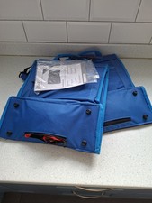 Crivit Blue cycle pannier set - New