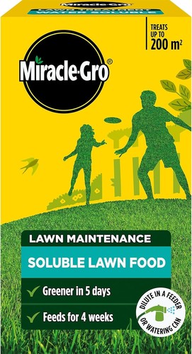 Miracle gro water soluble - soluble, lawn