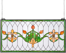 Stained Glass Window Panel, 32