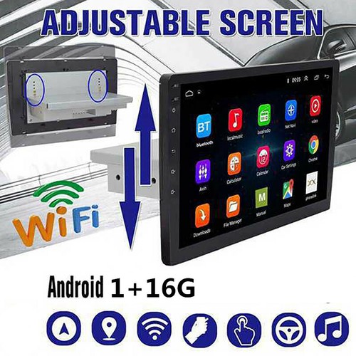 Din car radio player - car,