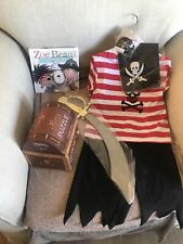 Pirate Fancy Dress Bundle 3-5 Sword Puzzle (4+) Book (Zoe Beans Mick Ink pen Nwt