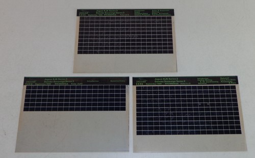 Microfich parts catalogue