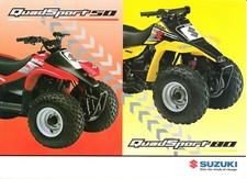 Suzuki LT50 LT80 Quadsport 50 Quadsport 80 UK sales brochure kids quad bikes