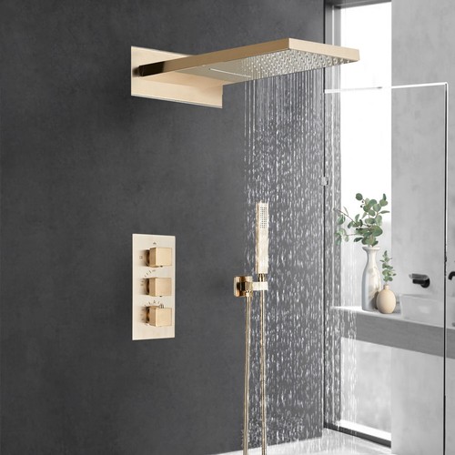 Brushed gold concealed - brushed,