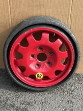 PORSCHE 964 968 928 16" ALLOY SPACE SAVER SPARE WHEEL & TYRE - 965 362 130 00