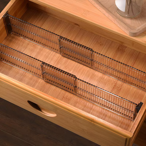 Adjustable drawer divider set - adjustable,