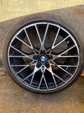 BMW Genuine Light Alloy Wheel Rim Jet Black Translucent 9J 19" ET 29 36108093987