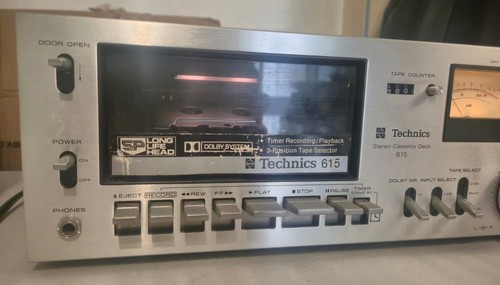 Vintage silver technics 615 - technics,