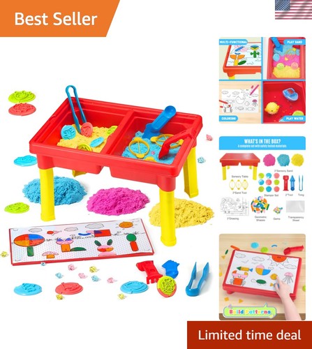 Sensory table with sands sand - table,