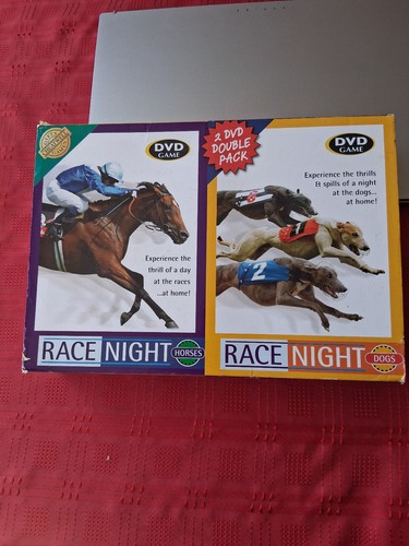 Horse dog race night dvd - dog,