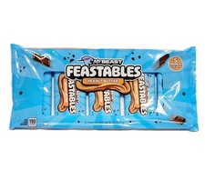 Mr Beast Feastables MrBeast Bar Peanut Butter Milk Chocolate 1.24oz/35g 5 Count 