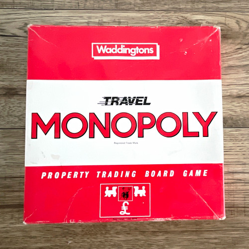 Waddingtons travel monopoly - waddingtons,