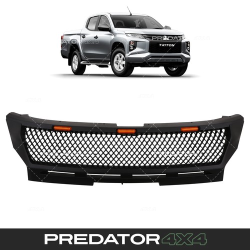 Black front badgeless - black, led