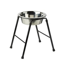 Dog Animal Raised Bowl Stand