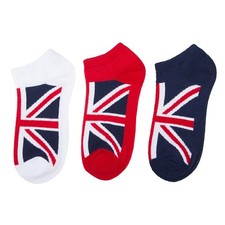 Union Jack Socks, 3 Pack