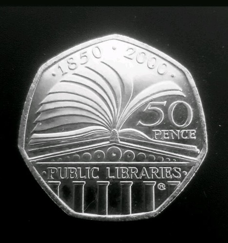 50p 2000 public - 50p, libraries