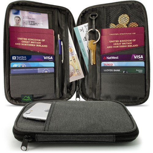 Travel wallet passport - travel, holder