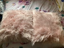 Pink Fluffy Cushions
