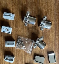 Stainless Steel Shower Door (Wheels 23mm not Included)Shower Door Rollers Bottom