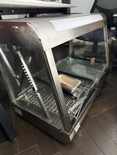 Electric Pie Pastry Display Cabinet Counter Commercial Hot Food Warmer