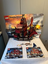 Lego Pirates of the Caribbean Queen Anne’s Revenge Ship 4195 95+ % complete