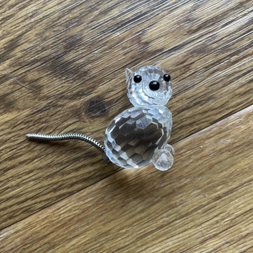Swarovski crystal mini cat - swarovski,