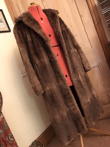 Vintage real fur coat - real,