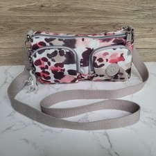 Kipling ELSIE Pink Camo Animal