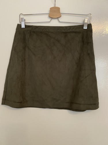 Primark dark green suede - primark,