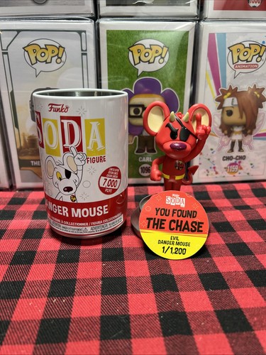 Danger mouse chase funko soda - chase,