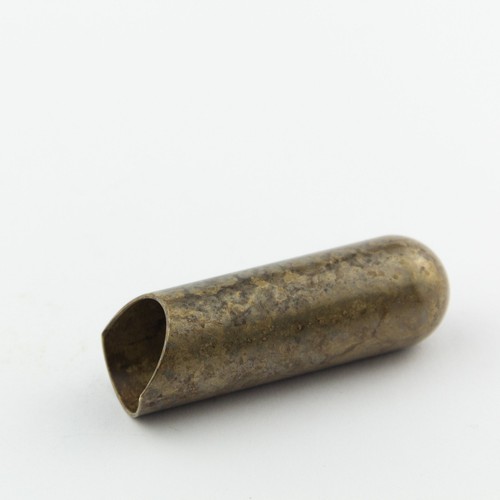 Rock slide balltip - aged, brass