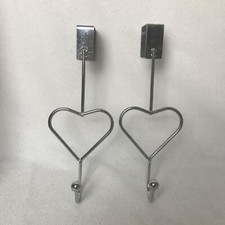 2x Hook Multidom Heart Used Good Condition Free UK Shipping