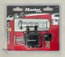Master Lock Bolt Hasp with