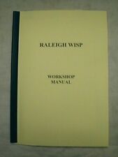 RALEIGH WISP MOPED WORKSHOP