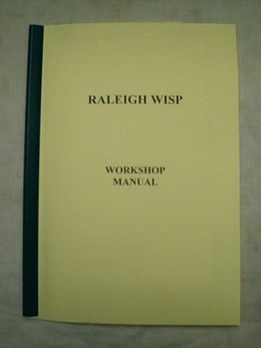 Raleigh wisp moped workshop - moped,