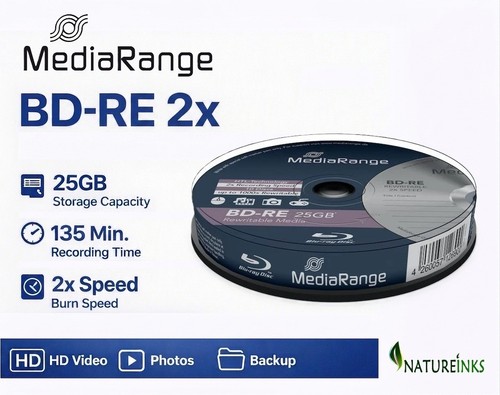 Mediarange rewritable - 10,