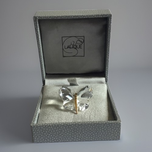 Lalique butterfly necklace - butterfly,