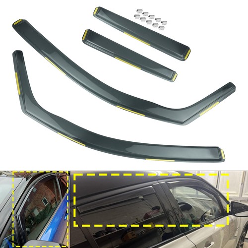 4pcs wind deflectors - deflectors, sun