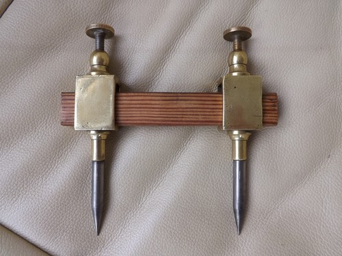 Antique pair set brass - antique, &