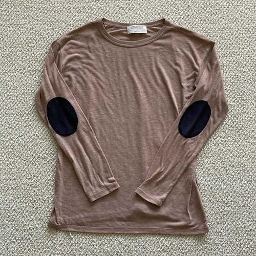 Zara brown long sleeve blouse - zara,