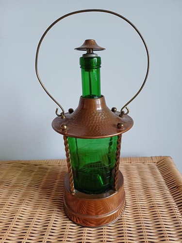Vintage swiss decanter with - vintage,