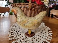 Vintage Wyandotte Chicken Tin