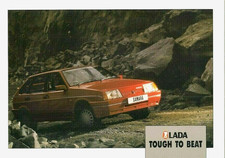 Lada Riva, Samara & Niva 1991-1992 UK Market Sales Brochure