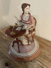 Franklin Mint - 4 X Limited Edition Jane Austen’s commemorative sculptures